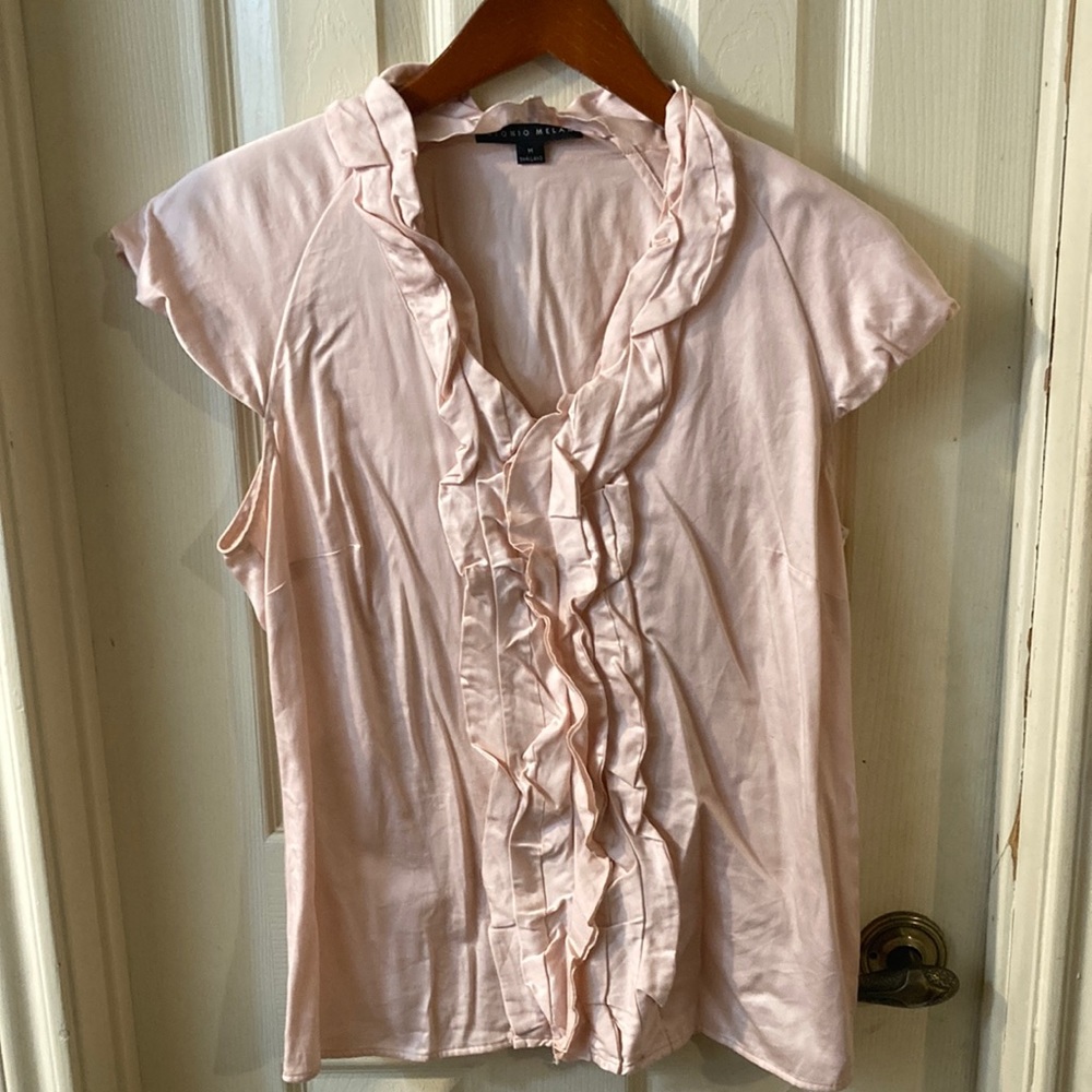 ANTONIO MELANI BLOUSE SIZE MEDIUM